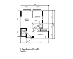 Blk 408B Northshore Residences II (Punggol), HDB 2 Rooms #558096691